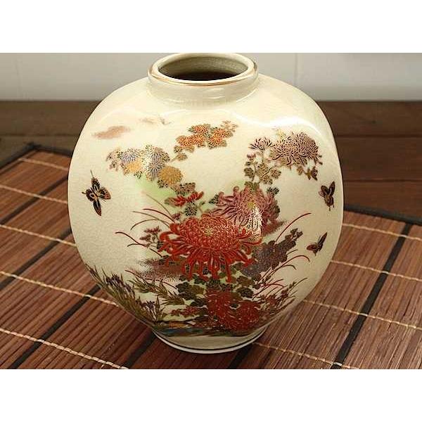 花瓶(貫入) (花器 花瓶 フラワーベース インテリア 雑貨 美濃焼 
