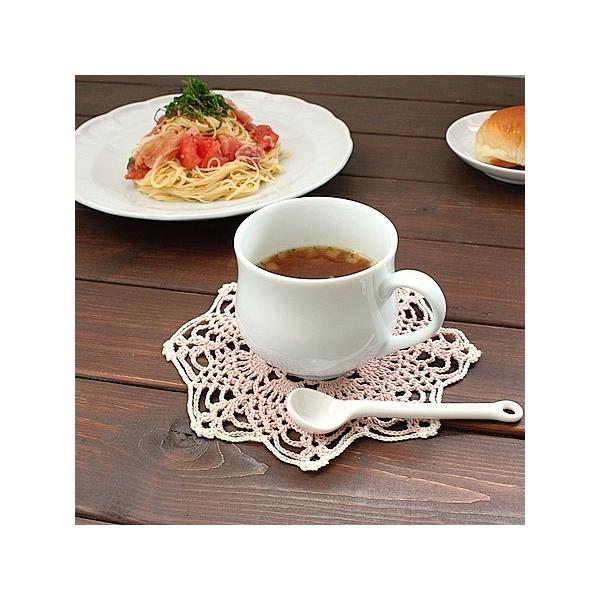 白磁３００ccマグカップ (洋食器 伏せ焼き マグカップ コーヒーカップ カップ ポーセリンアート 白い食器 日本製 アウトレット)