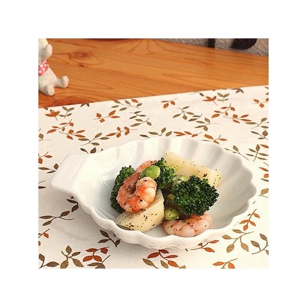 シェル型ボウル (洋食器 白い食器 小皿 プレート アウトレット込み 日本製)