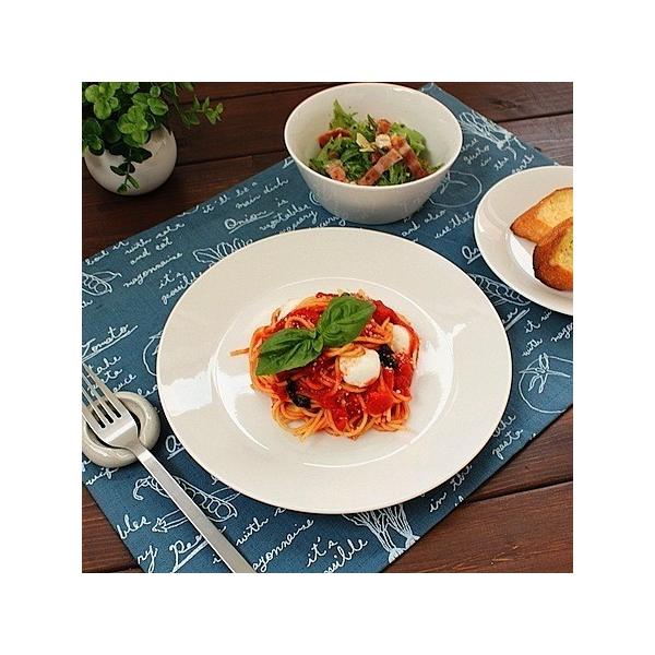 23.5ｃｍリムプレート (洋食器 白い食器 大皿 パスタ ワンプレート プレート アウトレット 日本製)
