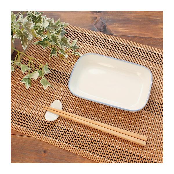 長角浅鉢(和食器 鉢 お皿 煮物 小皿 長角皿 プレート 業務用 業務用食器 白い食器 アウトレット 多治見美濃焼 日本製T)