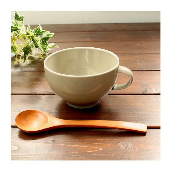 GRAYスープカップ(カップ マグカップ スープカップ 紅茶 ティーカップ シリアルボウル ボウル カフェ食器 業務用食器 アウトレット 伏せ焼き 美濃焼 日本製T)
