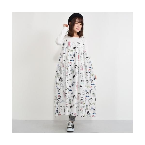 Fillil フィリル アメリカンピープル柄ギャザーワンピース 送料無料 Buyee Buyee Japanese Proxy Service Buy From Japan Bot Online