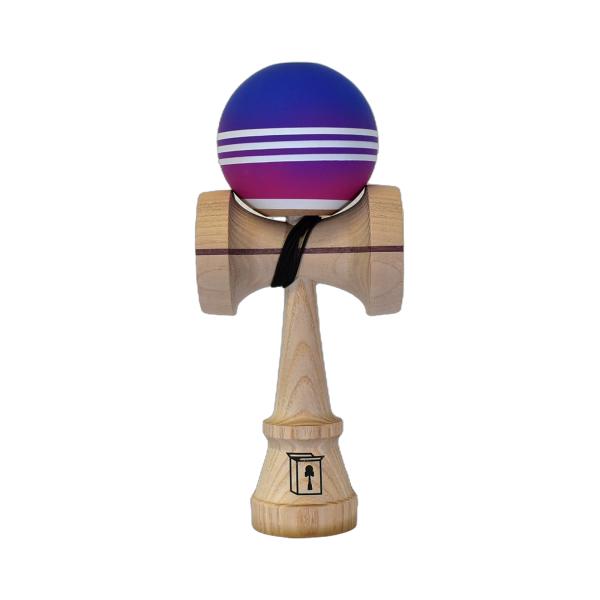 シリアルけん玉 Cereal KENDAMA Blueberry Fade Rethink Shape Cloud+ Clear