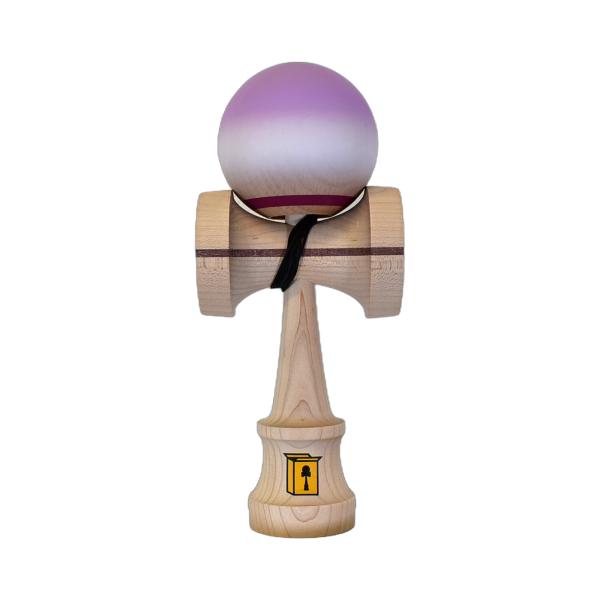 シリアルけん玉 Cereal KENDAMA Lavender Mist Trinity Shape Cloud+ Clear