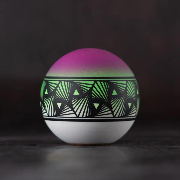 けん玉 KENDAMA ISRAEL Neon Green/Purple Faded TETRAH TAMA ONLY