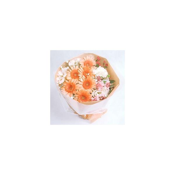 形状 花束花材 オレンジの季節の花とその他サイズ 高さ約33cm配送方法 ヤマト運輸での宅配