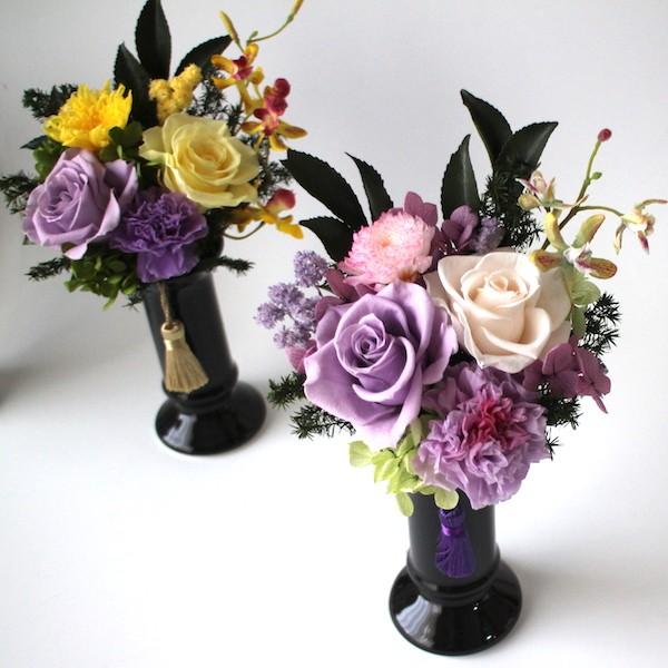 プリザーブドフラワー仏花 陽華 選べる3色 お悔やみ お供え花 お供え 四十九日法要 メモリアルフラワーギフト お彼岸 お盆 1 ふらわーぱれっと ヤフー店 通販 Yahoo ショッピング