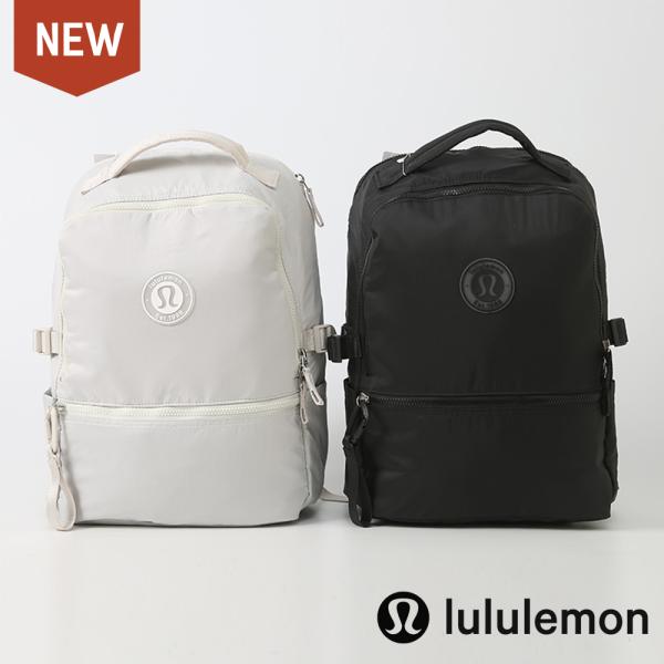 lululemon ライトグレー バックパック ルルレモン　リュック 大容量22 lululemon ライトグレー バックパック ルルレモン リュック 大