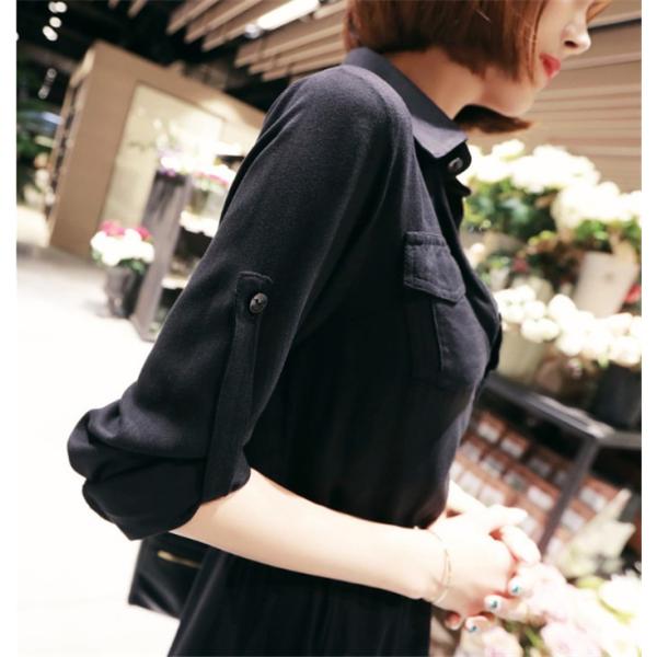 マキシワンピース レディース ワンピース シャツワンピース マキシ丈ワンピース 黒 春新作 ロングワンピース Buyee Buyee 日本の通販商品 オークションの代理入札 代理購入