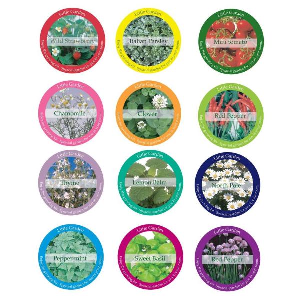 種と説明書・土が入ってます。土は圧縮乾燥されてますので水分で膨らませて種を蒔くだけです。缶の中で栽培を楽しめますので場所も取らず簡単です。商品サイズ：直径8.3×高さ3.3ｃｍ★よりどり3個セットもございます★