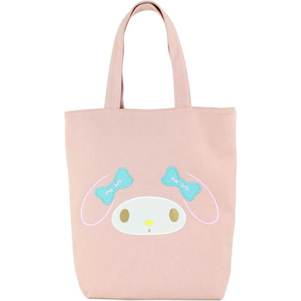 ヤスダ通商 スエットトートバッグ 【 マイメロディ】キティ サンリオ 通勤 通学 手提げ エコバッグ 可愛い