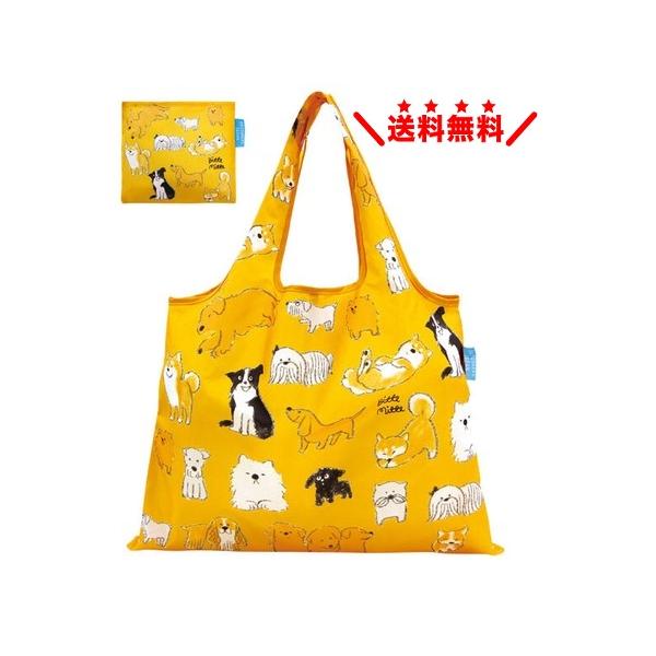 プレーリードッグ エコバッグ 【うちのこかわいい】 大容量 2WAY 折りたたみ マチ付き ショッピングバッッグ  おしゃれ 可愛い メール便無料