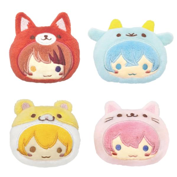 すとぷり 前髪クリップ ヘアクリップ 莉犬 ころん るぅと さとみ あにまるますこっとヘアクリップ 2023年 7周年 ぬいぐるみ マスコット クリスマス プレゼント