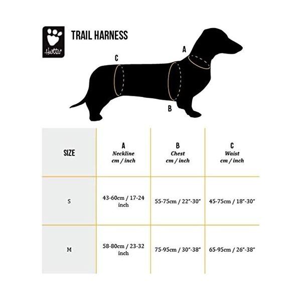 Hurtta フルッタ トレイルハーネス 犬用 中型犬 大型犬用 フィンランドブランド Sサイズ 胴回り 55 75cm ブ Purrworld Com