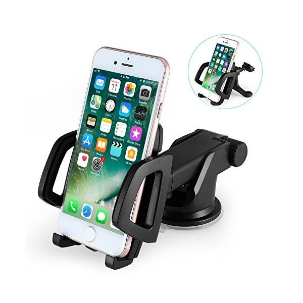 車載ホルダー スマホホルダー マグネット付き 360度回転 スマートフォン用 高級感 ブラック Www Nlqp Com