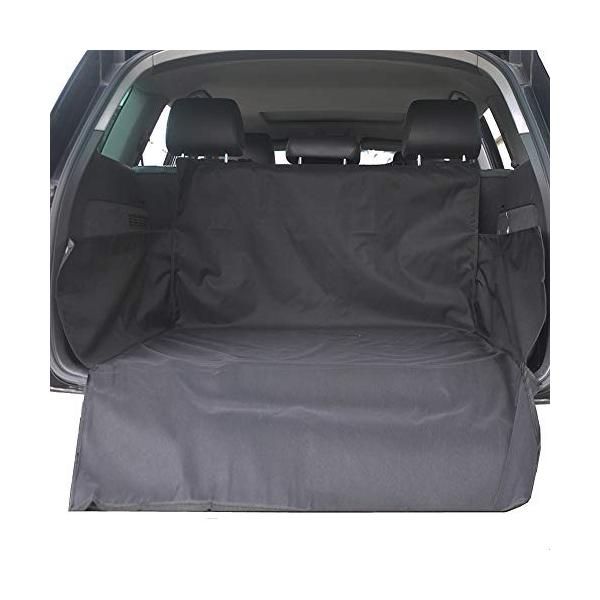 Honcenmax ペット用ドライブシート 人気トランクマット 車用ペットシート 犬用カーシートカバー 防水 滑り止め 車後部座席 折り畳み Apaproduction Fr