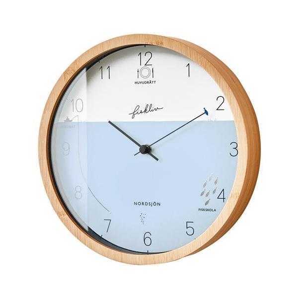 FISKLIV WALL CLOCK�@�i�t�B�X�N���� �E�H�[�� �N���b�N�j CL-3027 �y���������z �y�|�C���g5�{�z �yIF�z