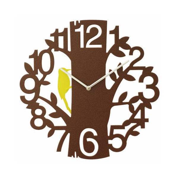 PICUS WALL CLOCK BROWN@is[NX EH[ NbN uEj CL-5743BN y|Cg3{z