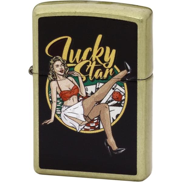 Zippo ジッポー LUCKY STAR Pin Up Girl ピンナップガール セクシー トランプ Z48267-125626