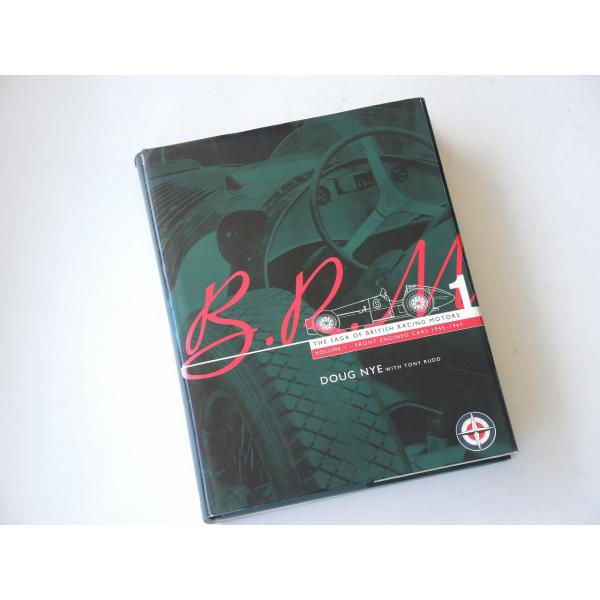 B.R.M  洋書B.R.M THE SAGA OF BRITISH RACING MOTORSVol.1 Front Engined Cars 1945-60432ページカバーが多少傷んでいます。ご了承ください。※店頭受け取り可