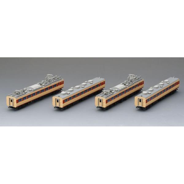 Nゲージ 鉄道模型 485(489)系(AU13搭載車)増結セット(M)(4両) トミーテック 98591