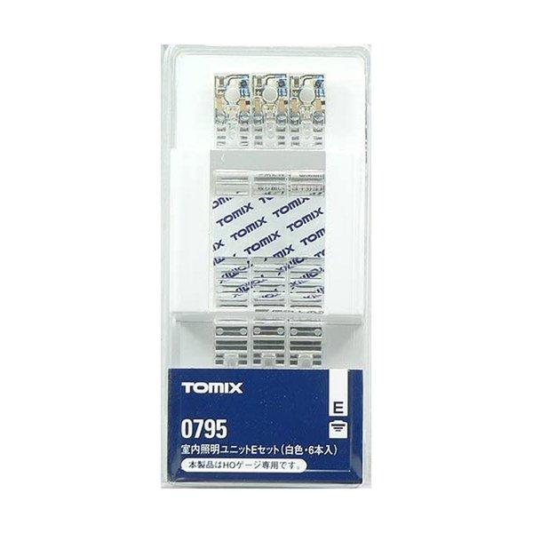 他サイト： HOゲージ 室内照明ユニットE 白色・6個入 セット 鉄道模型 オプション TOMIX TOMYTEC トミーテック 795の商品画像