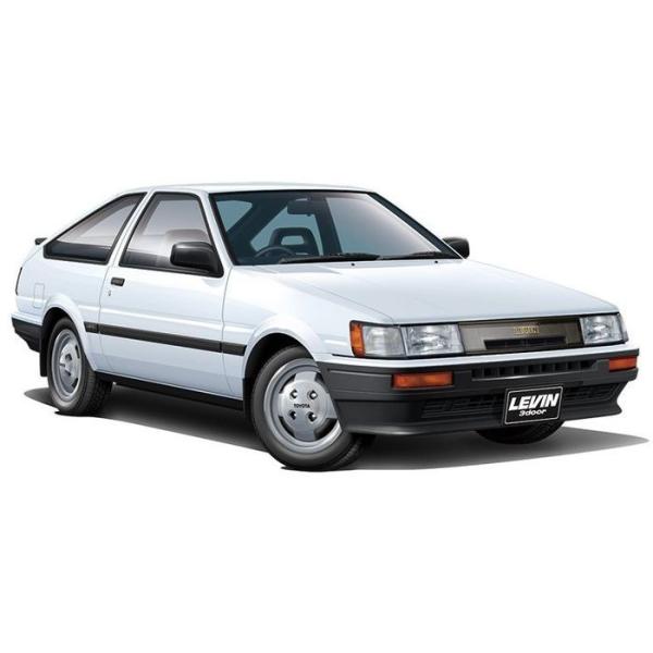 青島文化教材社 1/24 ザ・モデルカー No.85 トヨタ AE85 カローラ