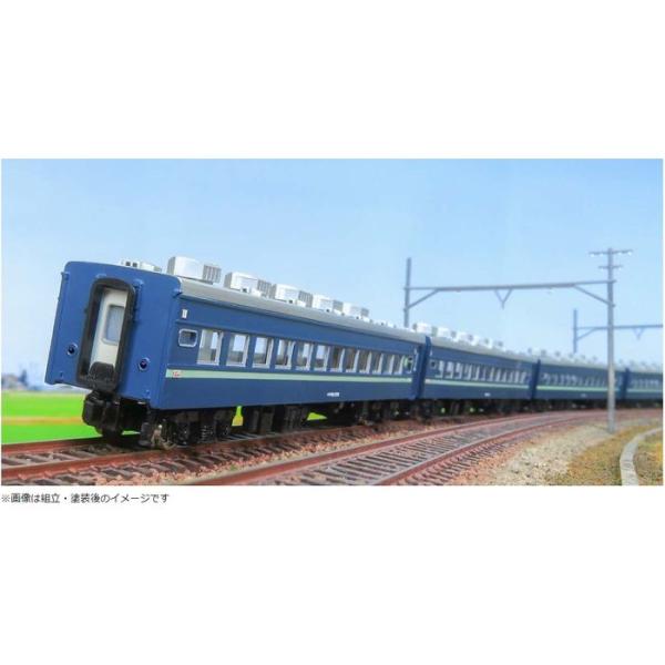 Nゲージ 団体専用臨時列車 6両編成セット 未塗装組立キット 鉄道模型 グリーンマックス 622