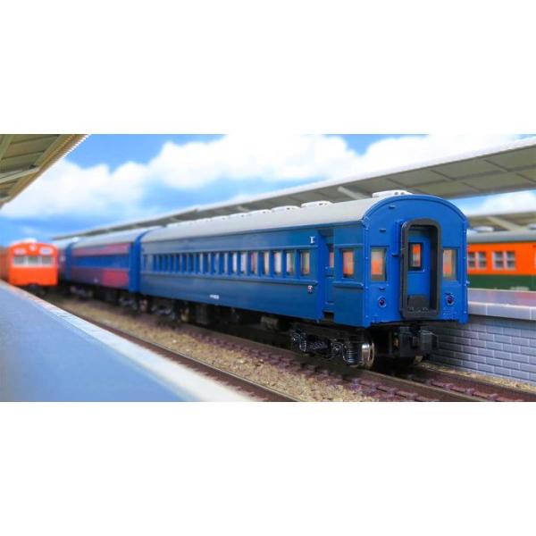 Nゲージ 急行 銀河 増結6両セット 未塗装 エコノミーキット 鉄道模型 greenmax グリーンマックス 626