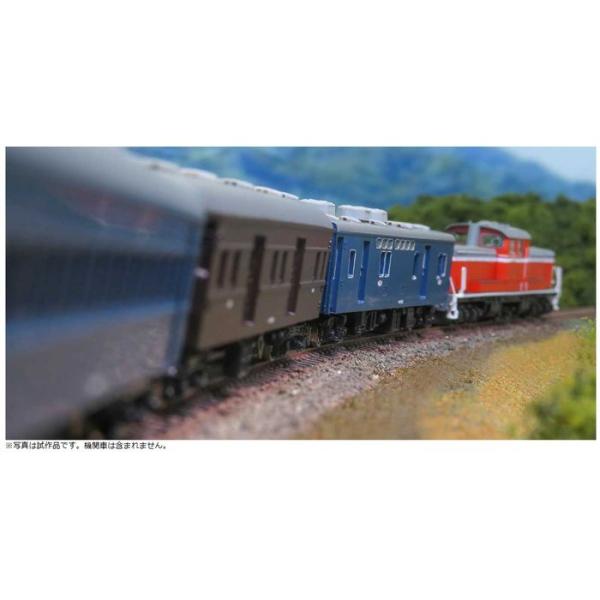 Nゲージ 急行「狩勝」 基本6両編成セット 未塗装 組立キット鉄道模型 グリーンマックス 970