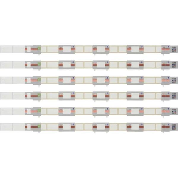 Nゲージ 着色済みストラクチャー ホームドア 小窓有り・20m級 4ドア車用 6本組 鉄道模型 オプション greenmax グリーンマックス 2582