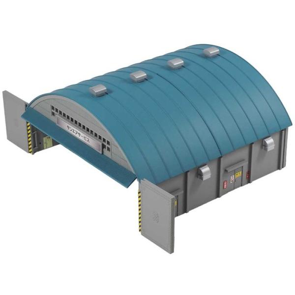 Nゲージ 鉄道模型 着色済み 格納庫 グリーンマックス 2905