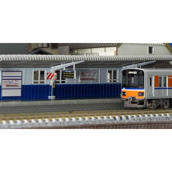 Nゲージ 着色済み 対向式ホーム（東武鉄道仕様） 鉄道模型 グリーンマックス 2914