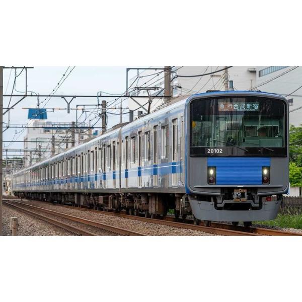 Nゲージ 西武20000系（6・7次車・白ライト・車番選択式）8両編成セット（動力付き） 鉄道模型 グリーンマックス 32140