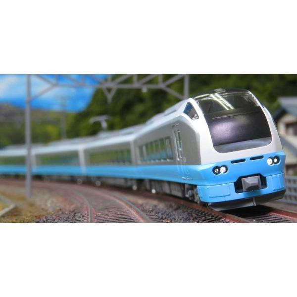 Nゲージ E653系1000番代（水色）7両編成セット（動力付き） 鉄道模型