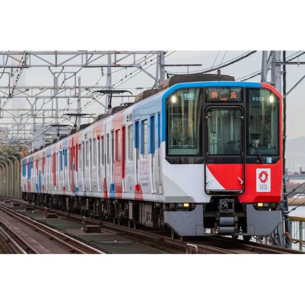 グリーンマックス 近鉄9820系大阪関西万博ラッピング編成6両セット 近鉄9820系（京都・奈良線 大阪・関西万博ラッピングトレイン）6