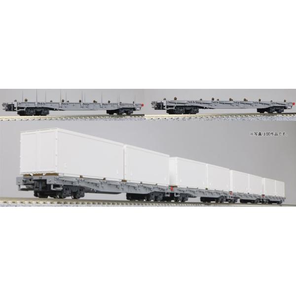 Nゲージ レーティッシュ鉄道　長物車 R-w コンテナ積載 4両セット 鉄道模型 KATO 10-1892
