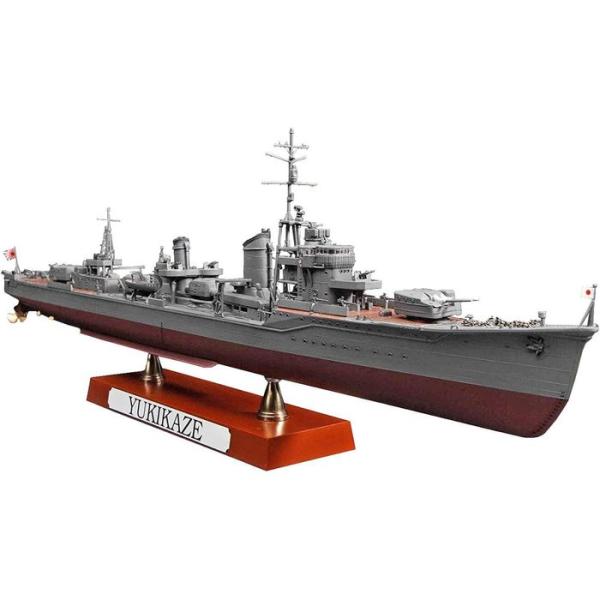 1/350日本海軍 駆逐艦 雪風 プラモデル完成品 □駆逐艦雪風精密模型完成品 1/350雪風 1/200雪風 1/144雪風 1