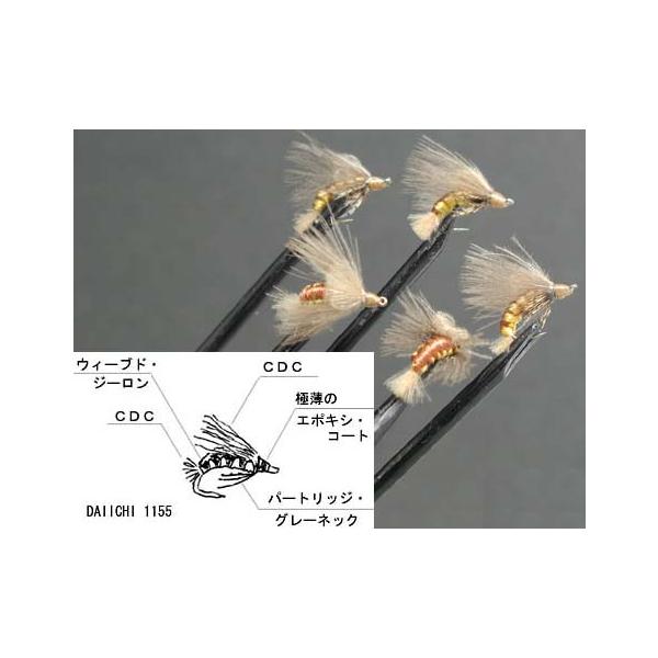 ウィービング（編み上げ）によるボディと、CDCを周辺に配した成り立ちが特徴。フロータントの処理によって、流下層のみならず流下姿勢まで微調整できます。シマトビケラなど水面羽化するカディスにはもちろん、ナガレトビケラなどの陸上羽化タイプの場面で...