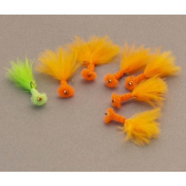 ヘッド側に寄せたウェイトバランスと、「えりまき」によって微妙に沈下スピードを抑えたアピールが特徴。小刻みなリトリーブでは「ひょこたん、ひょこたん」と、ギャロップする馬の尻尾のようにマラブーが動きます。加賀FAはもちろん、止水型管理釣り場に行...