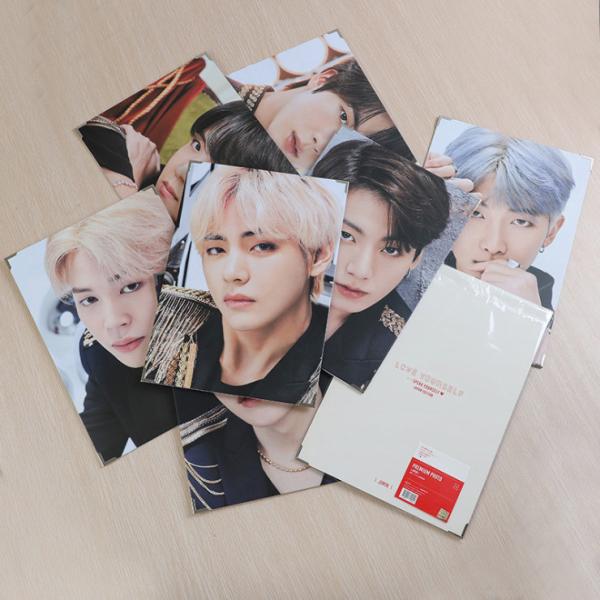 BTSグッズ フォトカード 34cm*24cm 防弾少年団 LOVE YOURSELF JAPAN