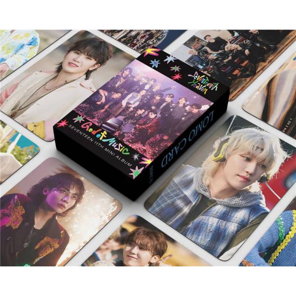 Seventeenグッズ フォト カード 55枚 セット トレカ Seventeenグッズ フォト カード 55枚 セット トレカ