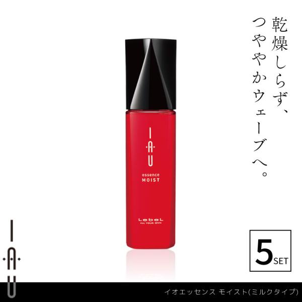 ■5本セット■ ルベル イオ エッセンス モイスト100ml アウトバストリートメント ミルク サロン専売品 洗い流さないトリートメント 美容室専売 美容院 サロン専