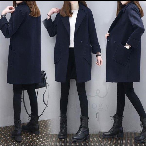 流行に 冬 オーバーコート アウター ロング丈 洋服 レディース チェスターコート オーバーコート チェスターコート ウールコート レディース ファッション 50代 40代 30代 代 コート アウター Rankinengineering Com