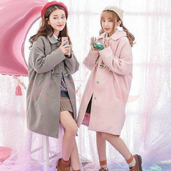 話題の人気 花柄 レディース ダッフルコート コート秋冬物 ピンク ダッフルコートかわいい かわいい 17新作 暖かい 着やせ 甘い 可愛い ダッフルコート 大きいサイズロング学生 冬服 秋冬物 秋服 コート ピンク コート アウター Meorboston Org