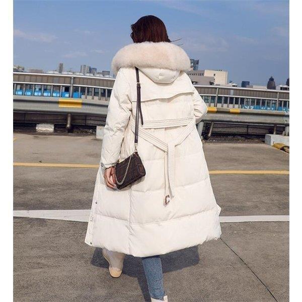 人気商品 ロング丈 レディース ダウンコート 防 暖かい 冬 ダウン ファー ロング丈 レディース ダウンコート ファー ロングダウンコート 着痩せ 防寒服 暖かい 冬 ダウン コート アウター Albinofoundation Org