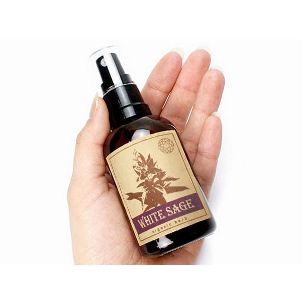 注目ブランド パワーストーン 浄化アイテム ホワイト セージスプレー スマッジングミスト
