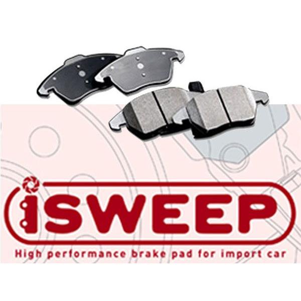 iSWEEPブレーキパッド IS1500 769 フロント用 for Golf5 / Jetta5
