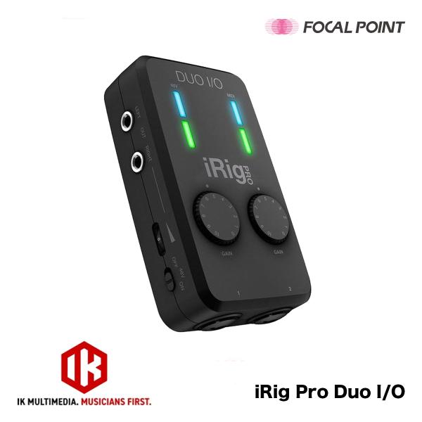 インターフェース IK Multimedia iRig Pro Duo I/O